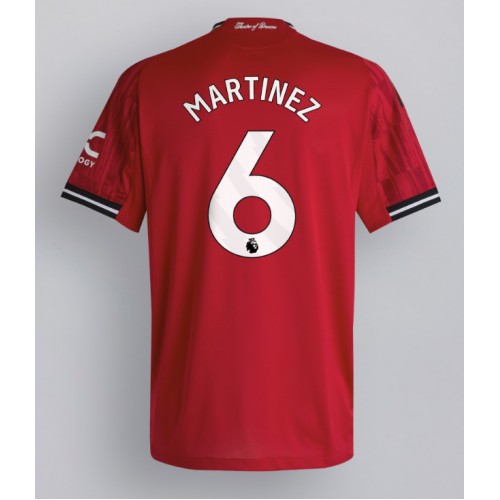 Manchester United Lisandro Martinez #6 Hemmatröja 2025-26 Kortärmad Manchester United Lisandro Martinez #6 Hemmatröja 2025-26 Kortärmad